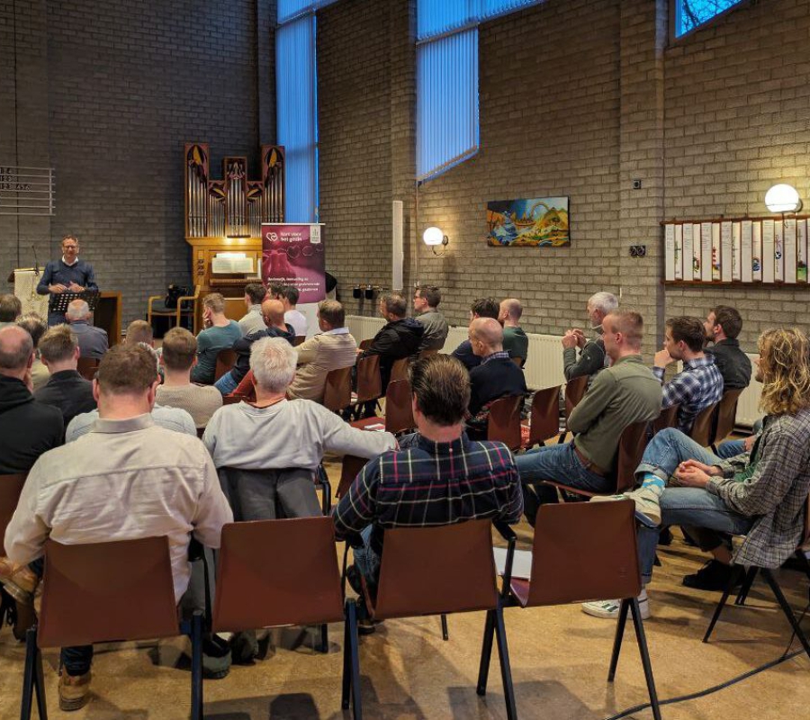 Mannenavond job van beek